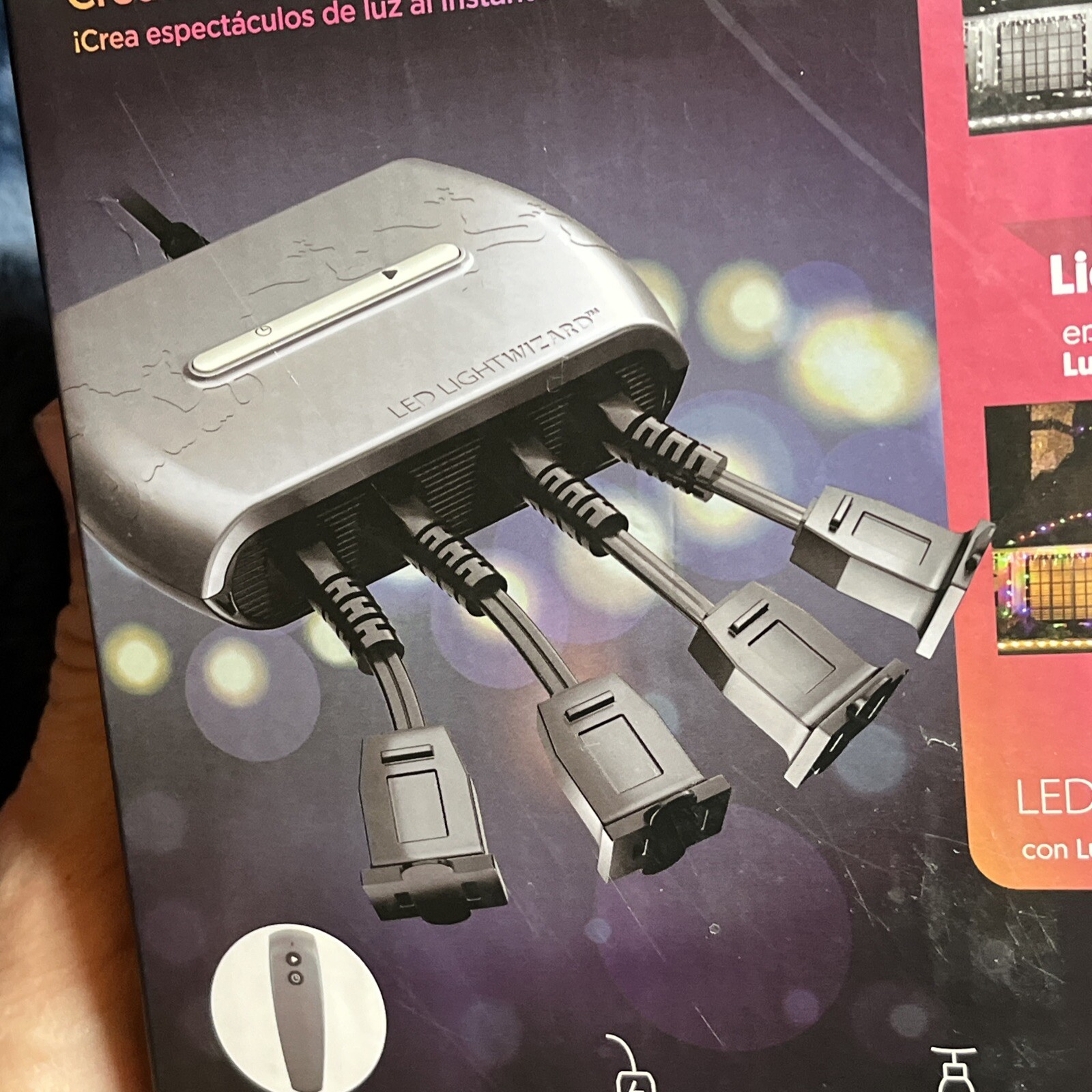 LED LIGHTWIZARD W/REMOTE CONTROLLER，new