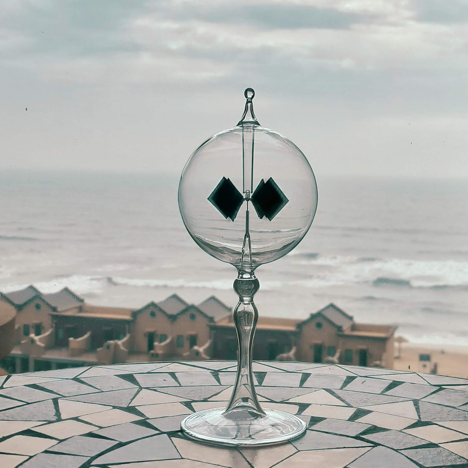 Large Transparent Solar Power Crookes Radiometer Sun Light Large,