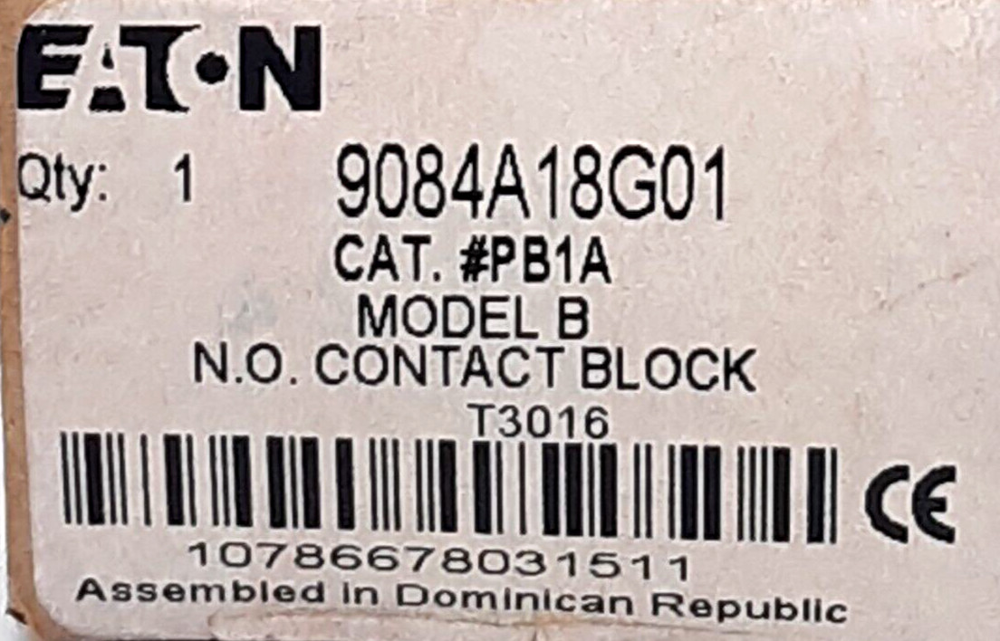 Eaton 9084A18G01 Contact Block