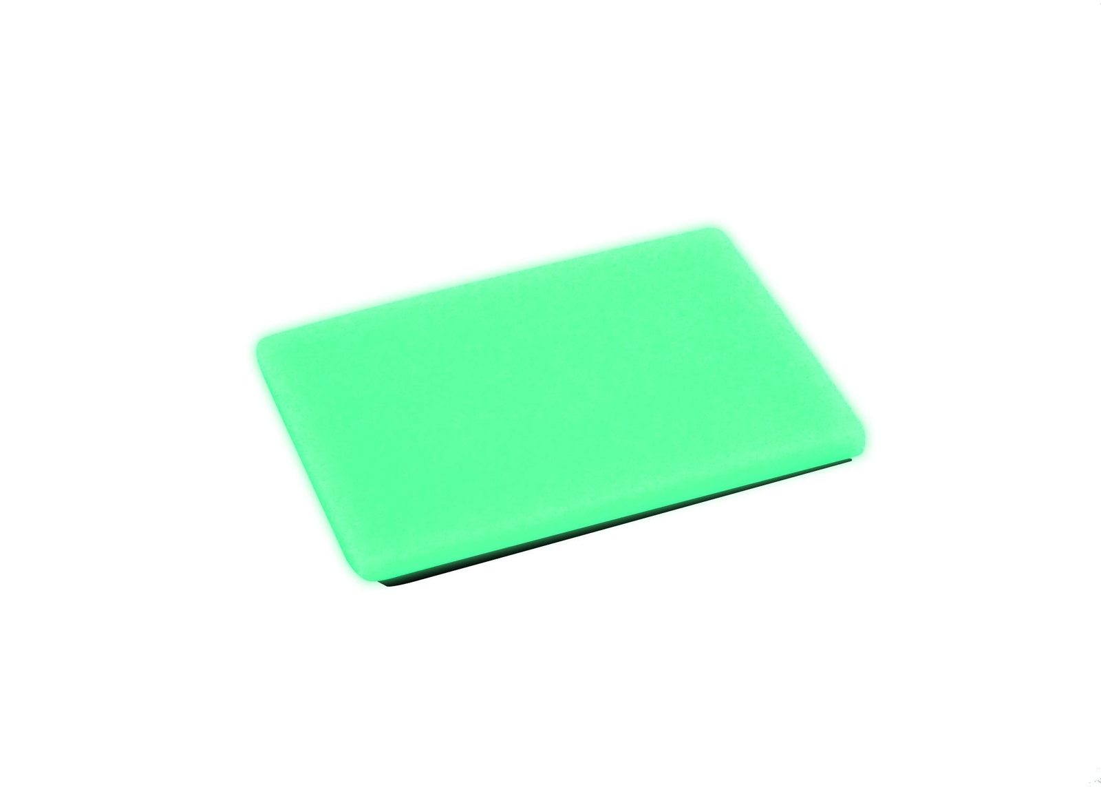 Embrite Beacon Morale Patch - 2" x 3" - Green - Glow in The Dark Markers - Hook