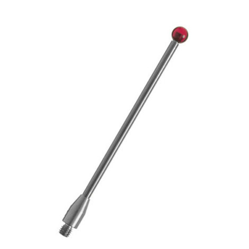 CMM Stylus A-5003-0061 M3 Thread 4mm Ruby Ball 50mm Tungsten Carbide Shaft L50mm