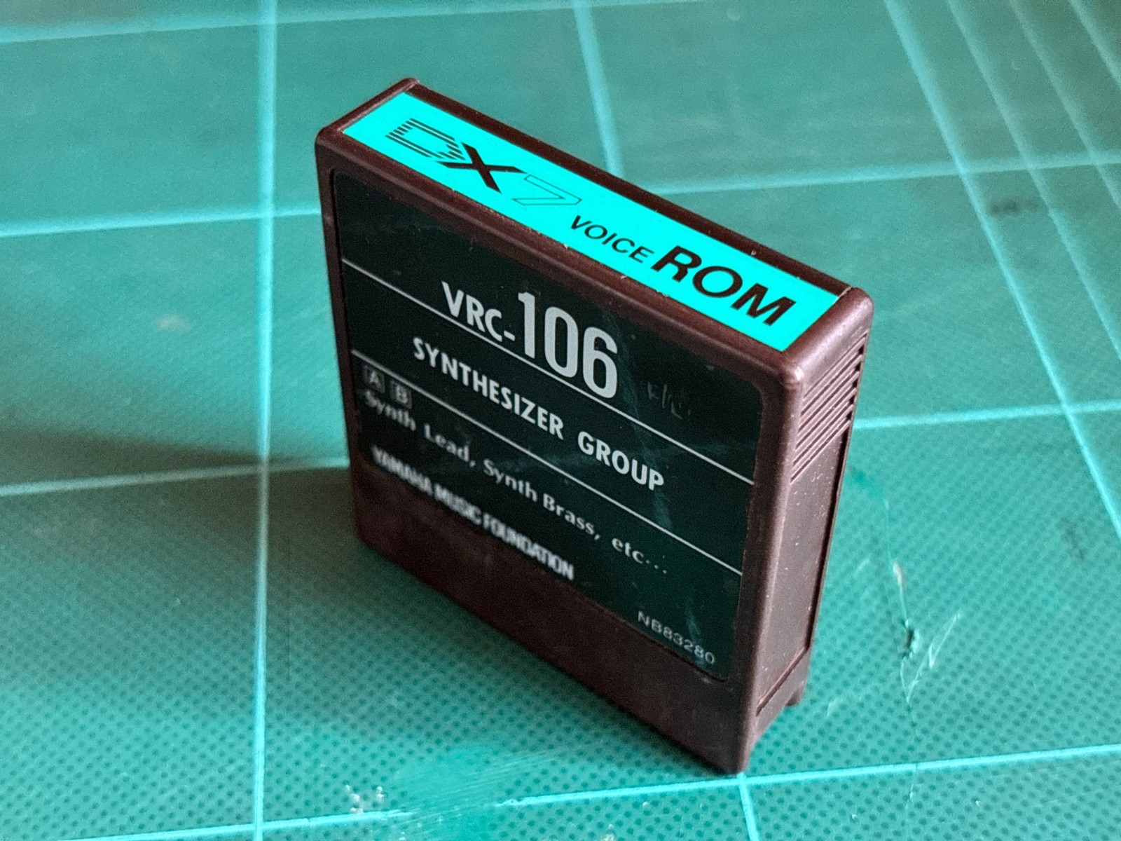 YAMAHA DX7 VOICE ROM VRC-106 SYNTHESIZER GROUP