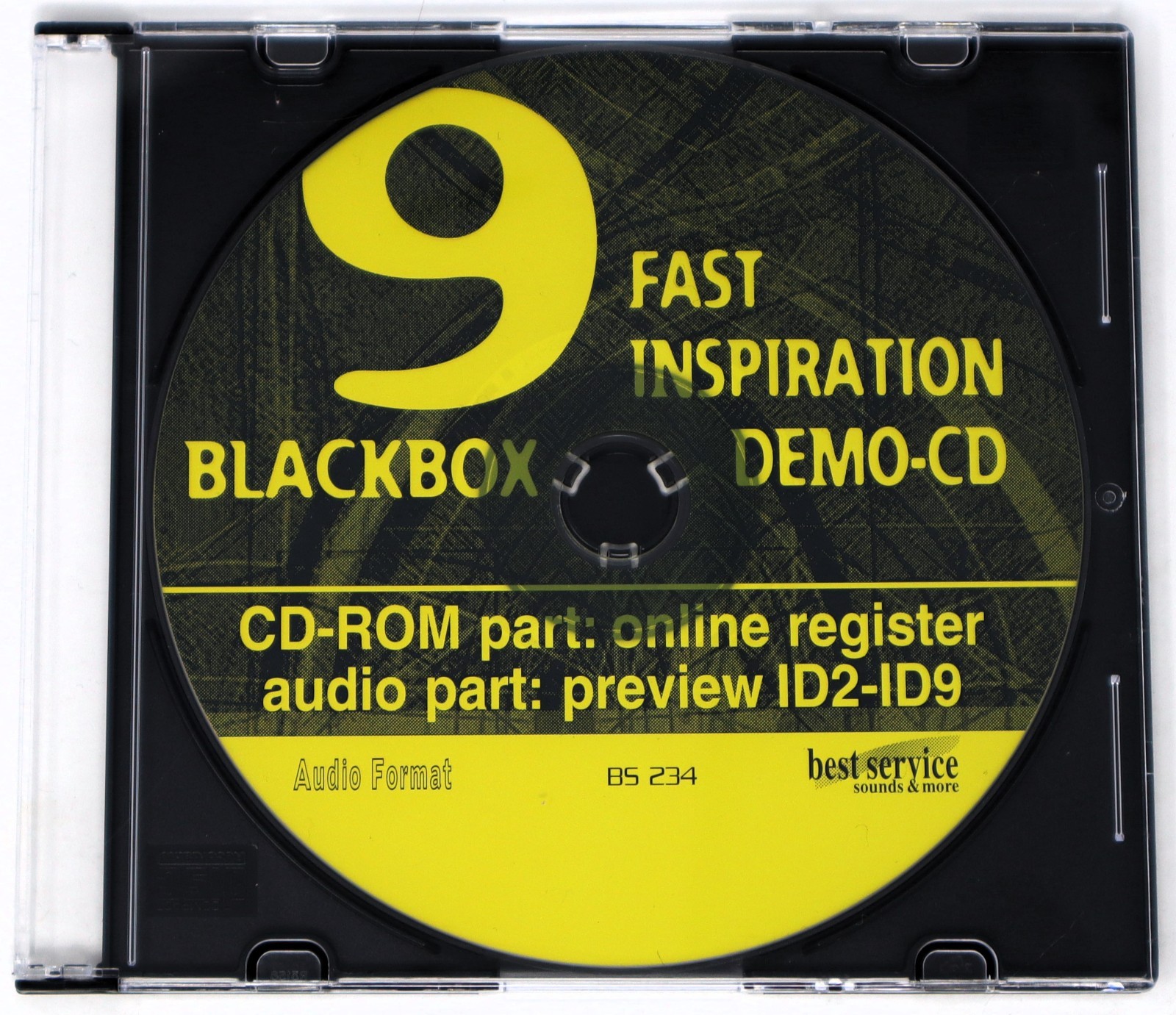Best Service Black Box Cosmic Gold Sample/Sound Library/Sampling 9 CD Box Set