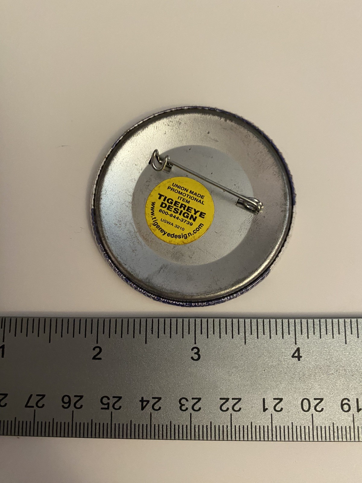 Silver State For Kerry Nevada Pin Back Button P52