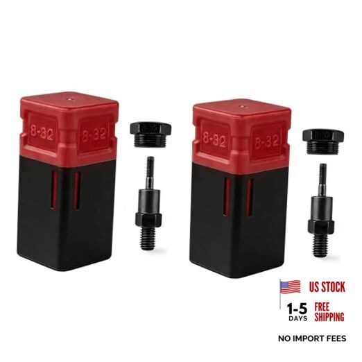 2PCS Riveting nut Tool Replacement Mandrel, Metric and SAE Mandrel () 8-32
