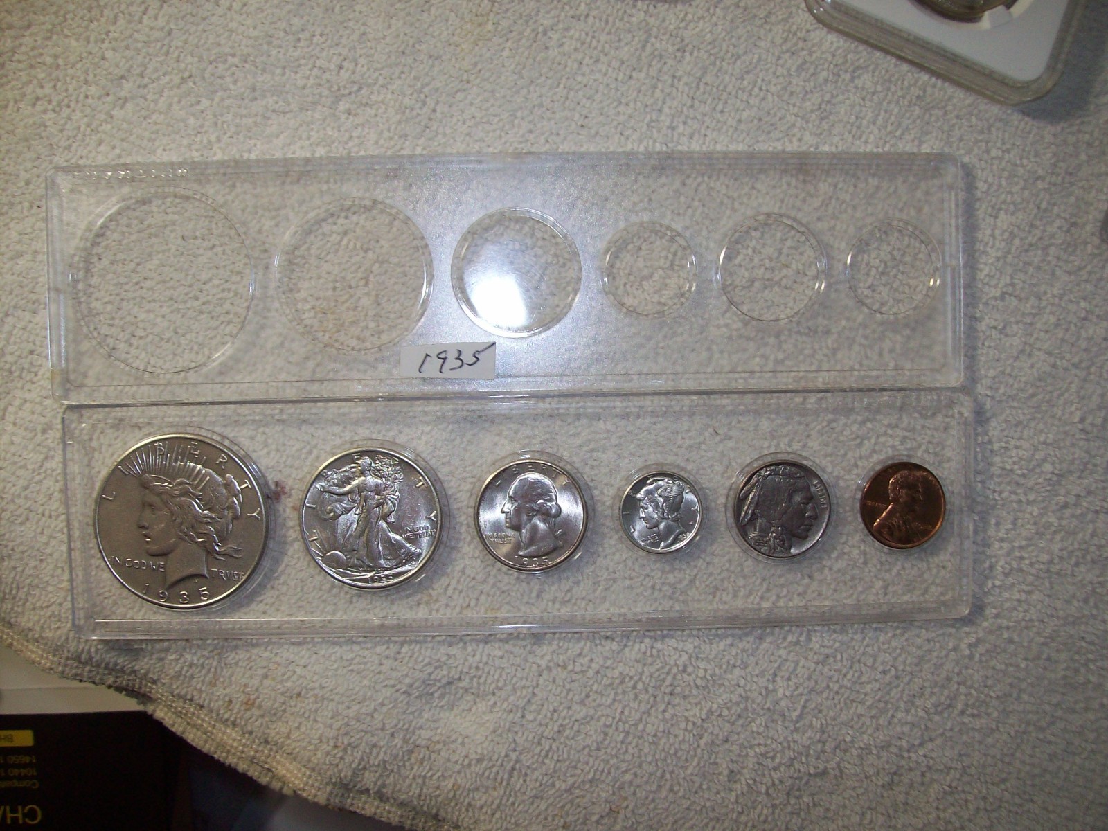 1935 MINT SET UNCIRCULATED 6 COIN PHILADELPHIA MINT