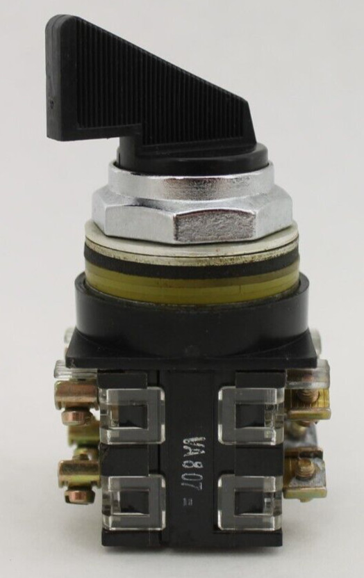 GE Selector Switch with Two CR104P Contact Blocks