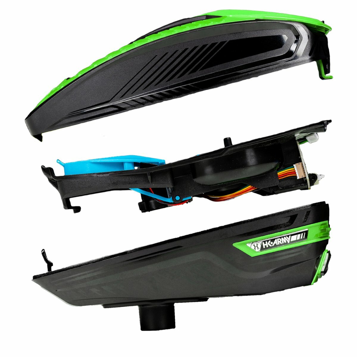 HK Army TFX3 Loader - Black / Neon Green - Paintball