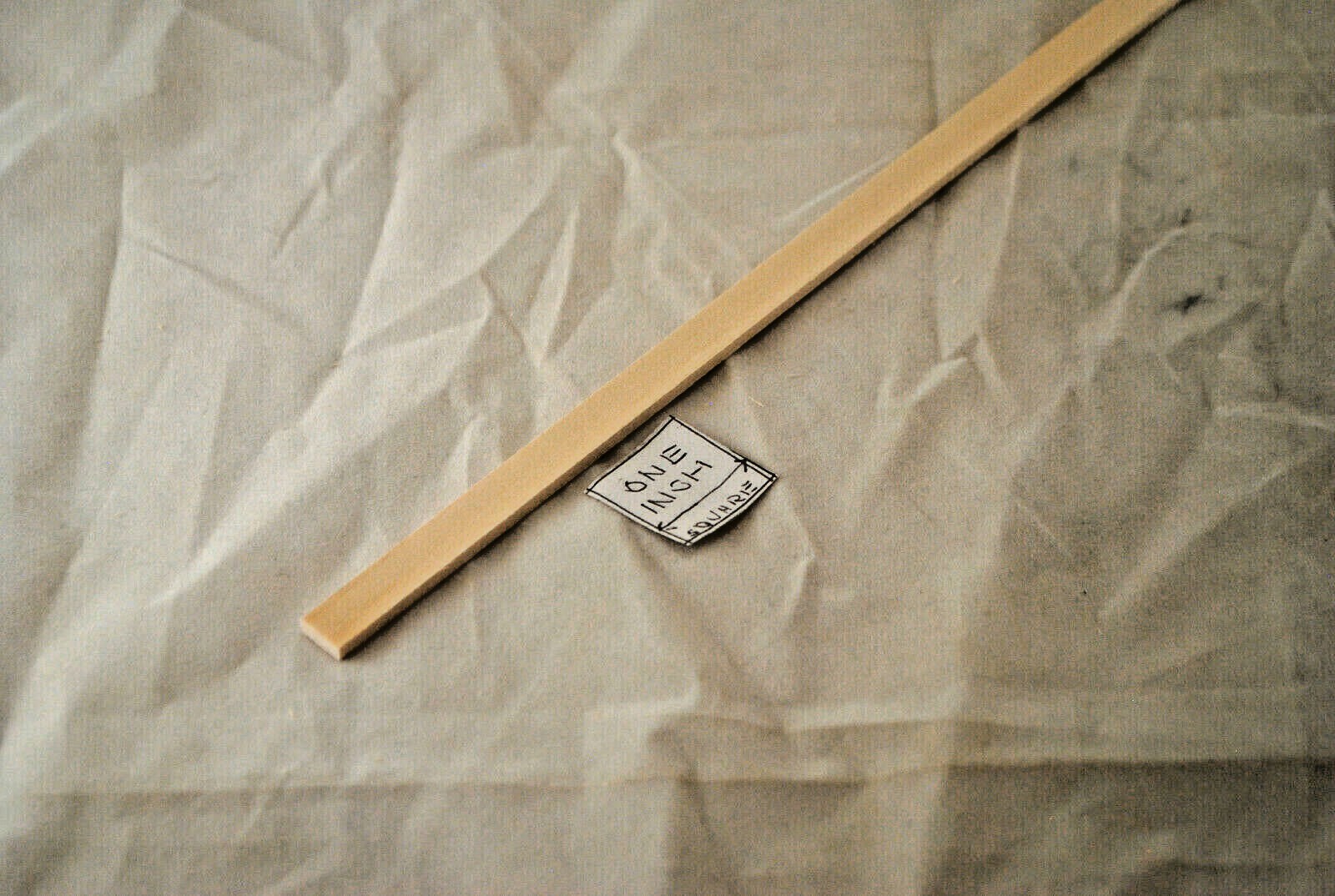 3/16  x  5/16 x  22" Model Lumber strip basswood   10pcs