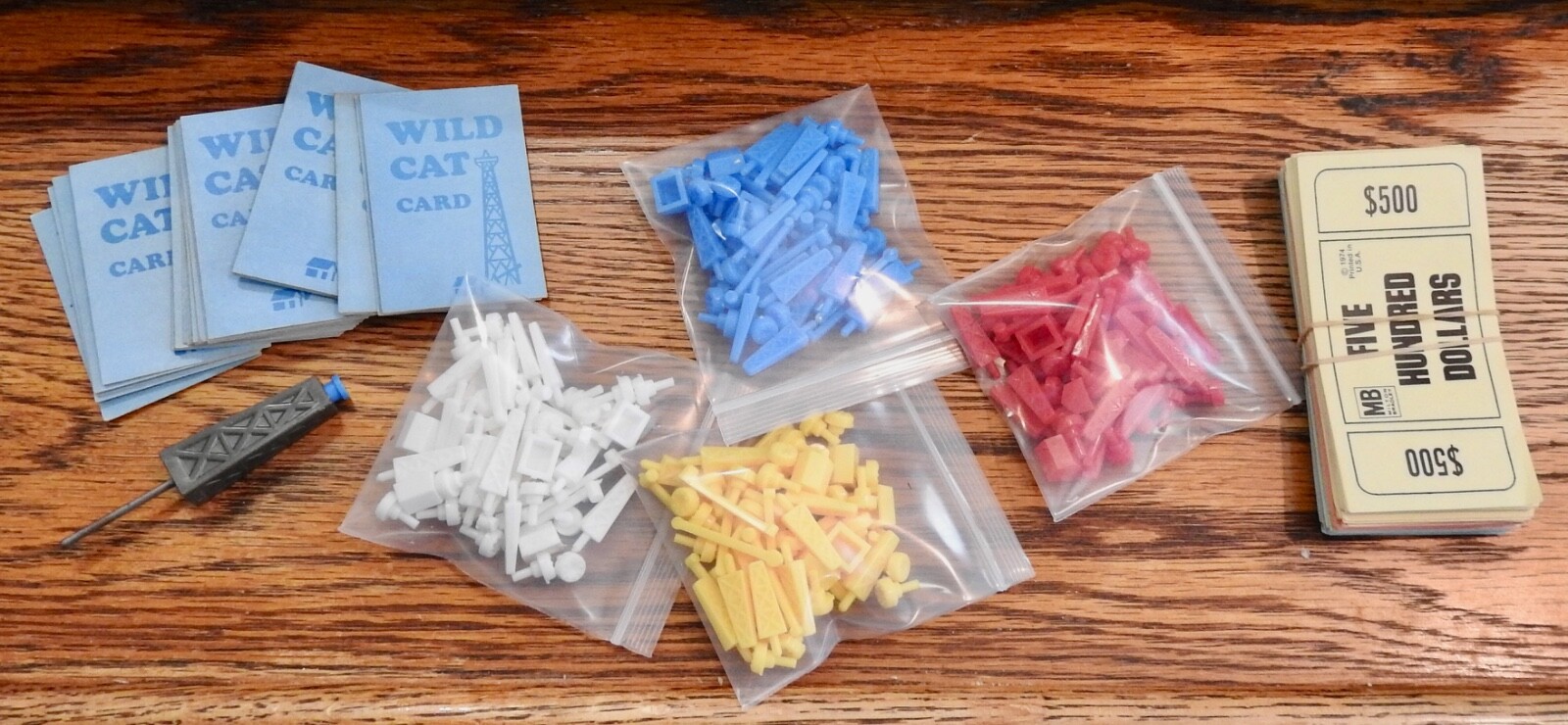 Original Replacement Parts for 1974 KING OIL game by MB - Get The Parts You Need