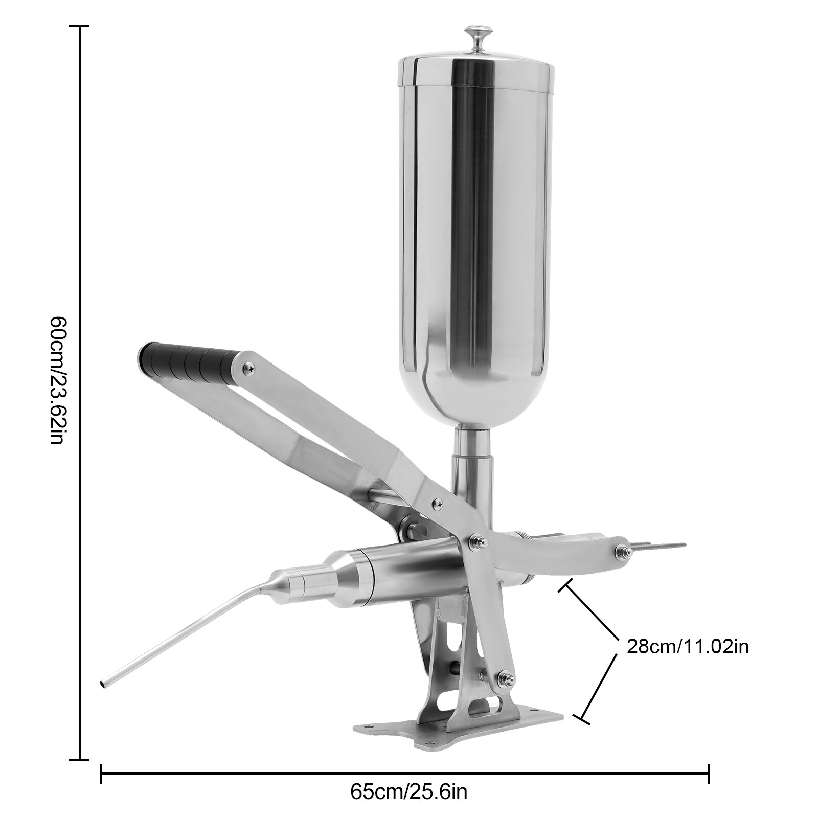 Manual Donut Filler Stainless Steel Latin Fruit Donut Machine 5L Commercial
