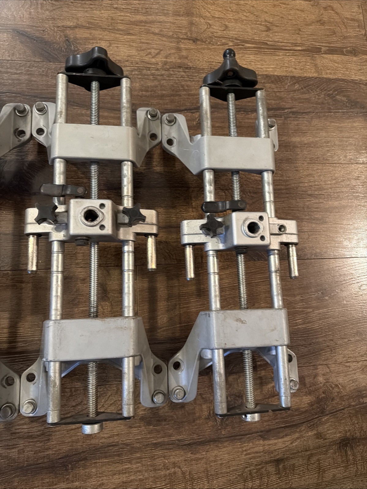 4 Hunter Engineering Wheel Alignment Head Sensor Rim Clamp Adapter Set 13-20"