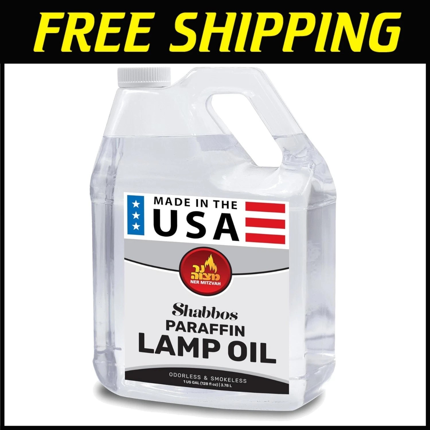Clear Paraffin Fuel - Smokeless 1 Gallon