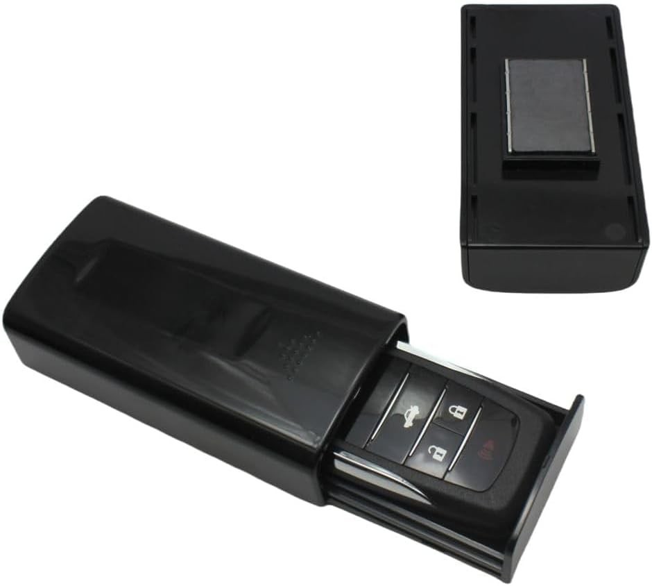 Hide a Key outside Magnetic Key Box - Emergency Key Safe, Car & Home Use, Hide a