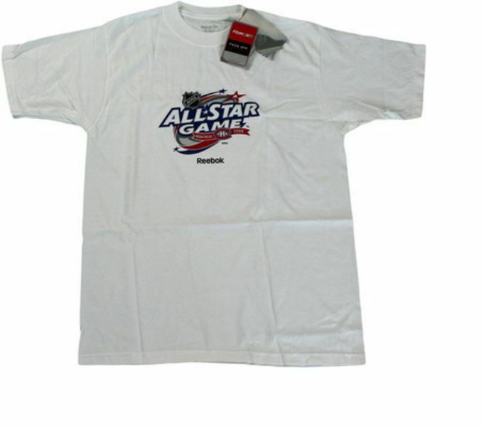 Reebok NHL Hockey Mens Montreal Canadiens All Star Game T-Shirt | White