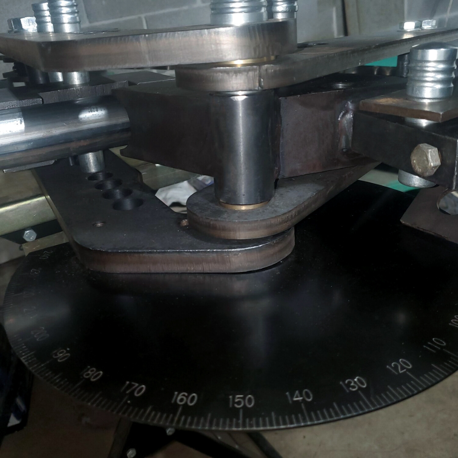 High Quality Manual Pipe Tubing Bender Steel Ratcheting 2" Diameter Tubing