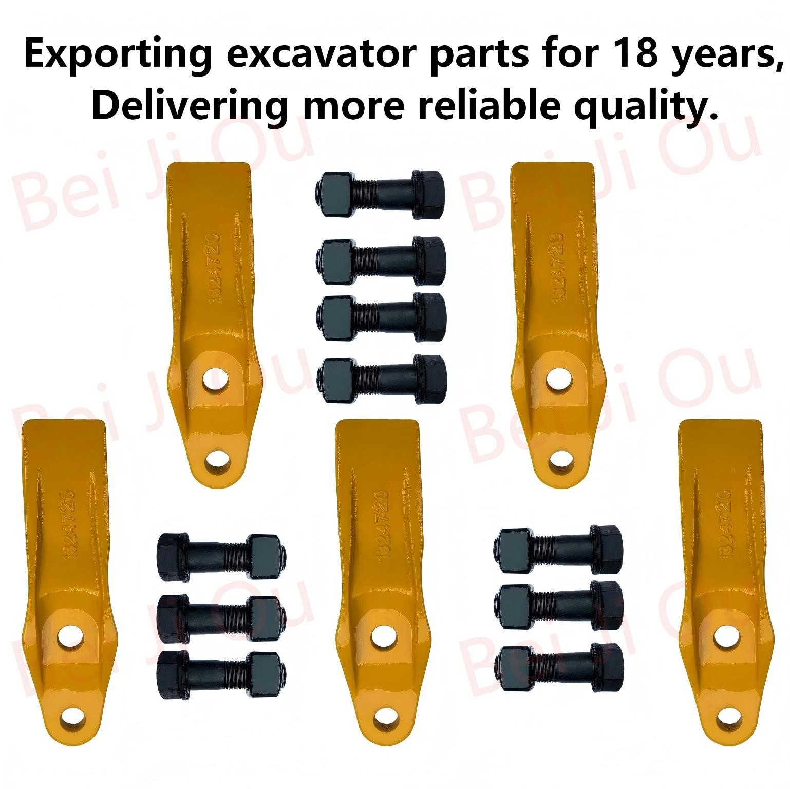 Fits CAT  132472 Bucket Teeth Fits Caterpillar Skid Loaders 247 257 257B 262B *5