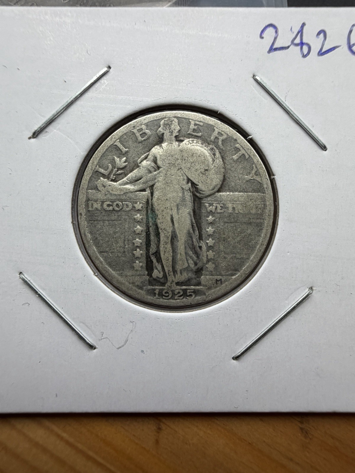 1925 Standing Liberty Quarter - As Shown! (#2826)