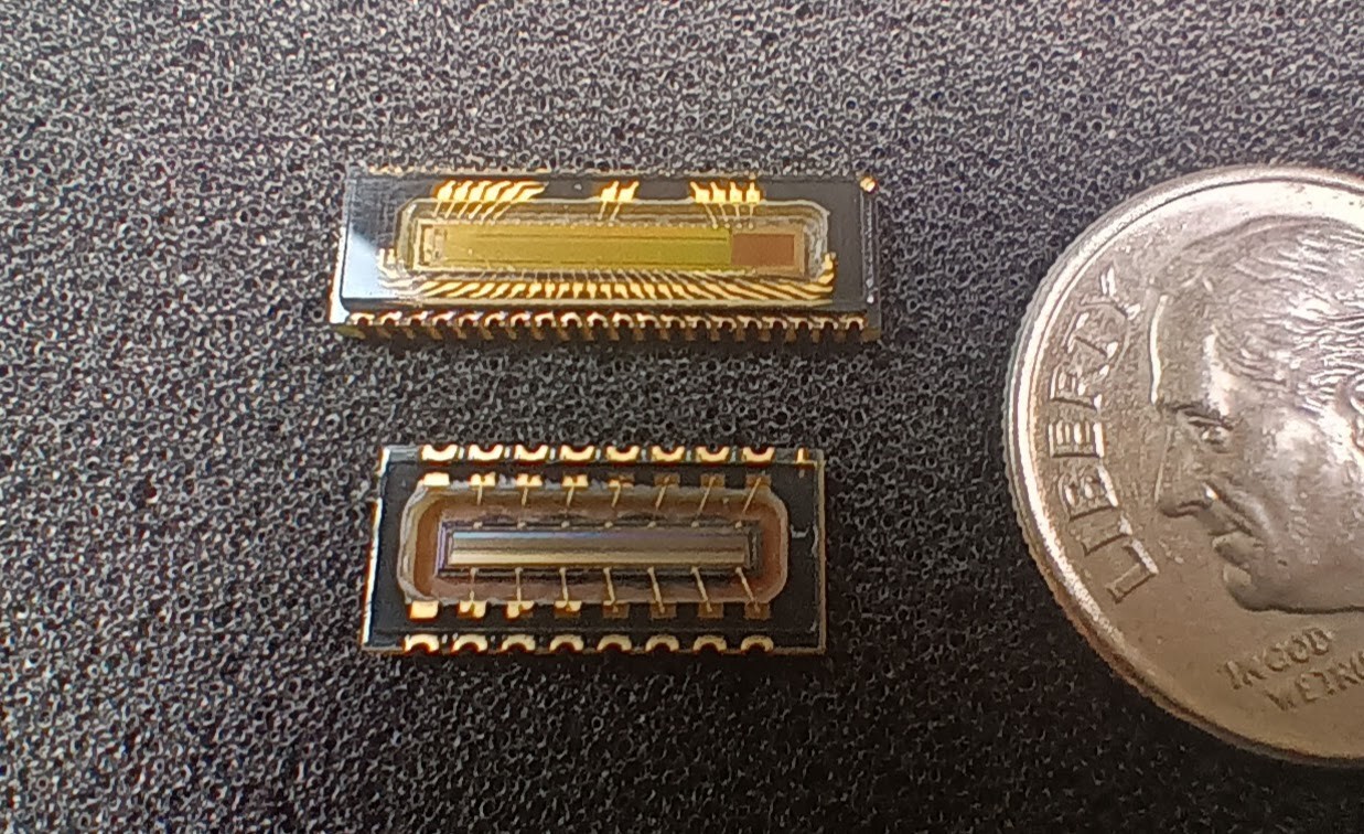 Two Panavision Linear Image Sensors (See Descr Below) ELIS-1024A-LG DLIS-2KB-LG