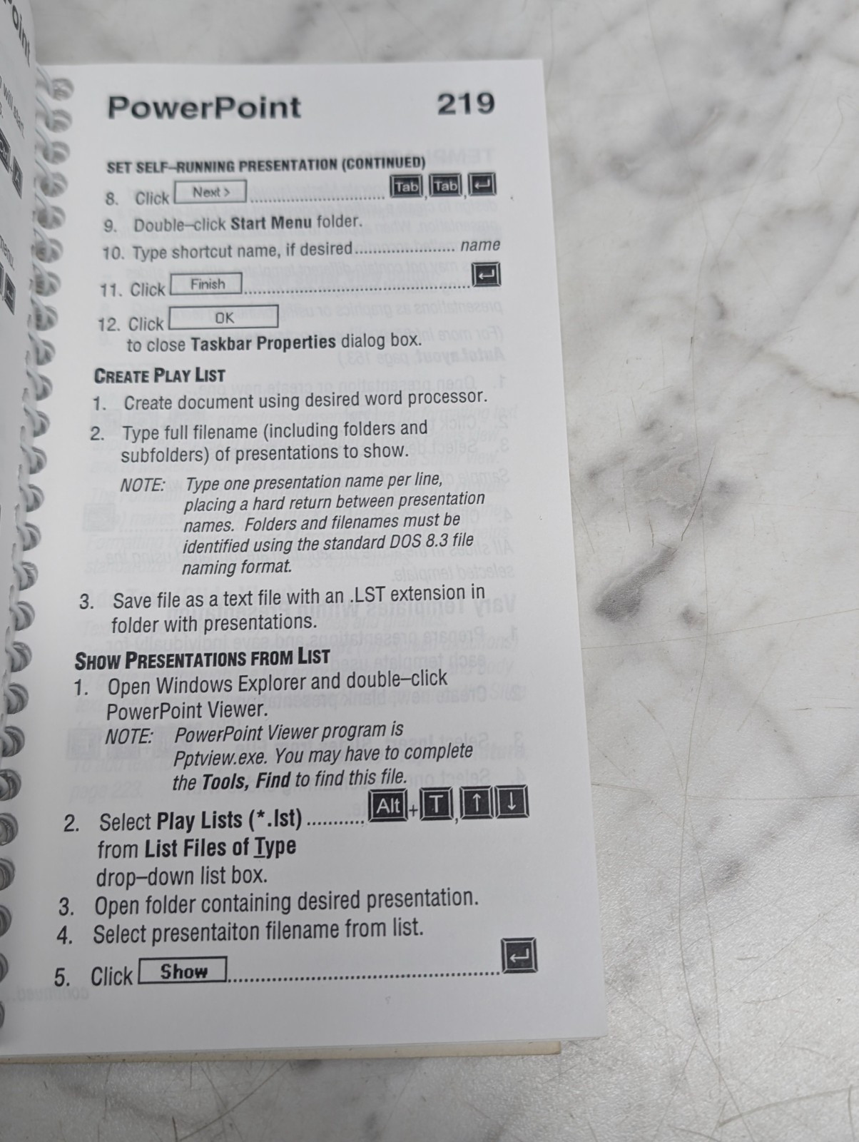 DDC Quick Reference Guide Microsoft Office for Windows 95 Professional Version