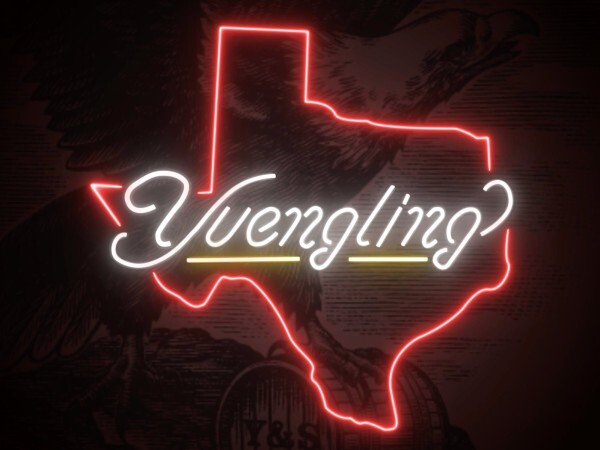 17"x17" Yuengling Texas Map Neon Sign Lamp Light Visual Man Cave Beer Bar Pub LY