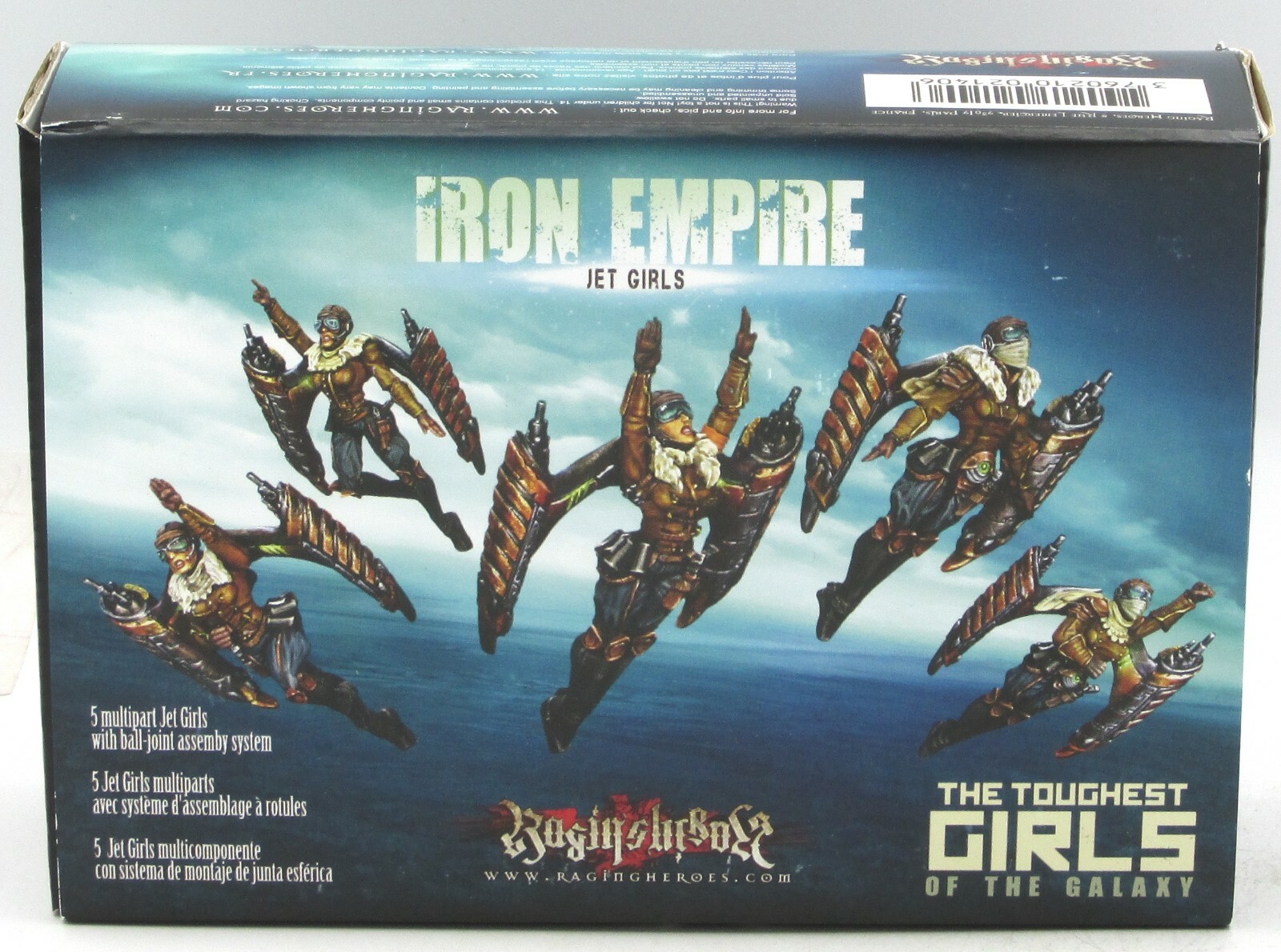 Raging Heroes 21406 Jet Girls (Iron Empire) Female Jump Troops Toughest Girls