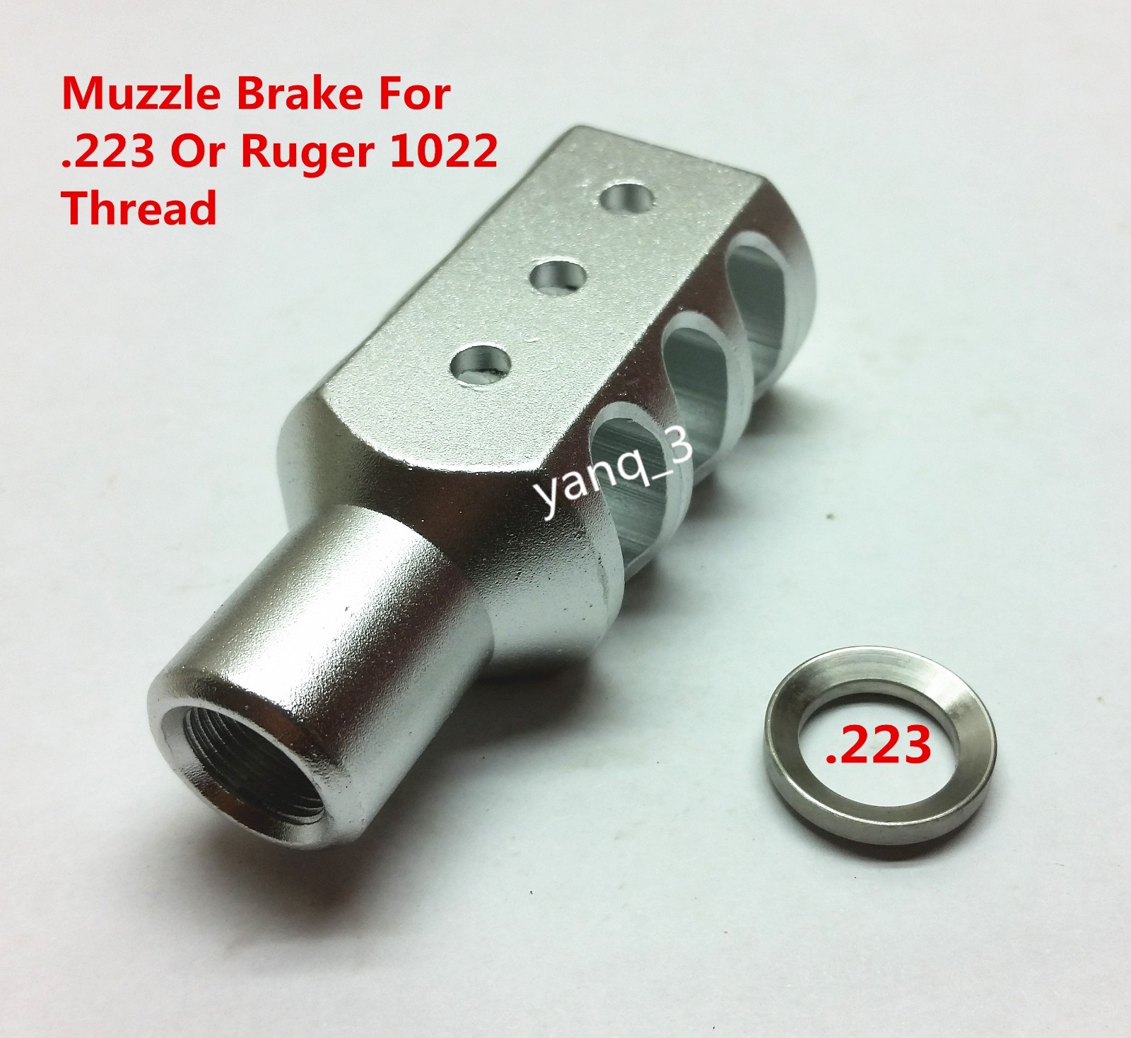DB TAC 1/2''x28 TPI Thread Ruger 1022 Thread Tanker Style Muzzle Brake
