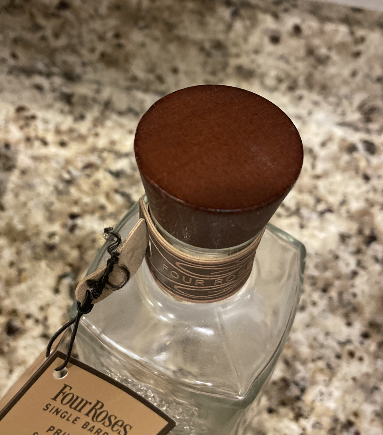 Four Roses Single Barrel Barrel Strength Private Selection OESQ (empty)