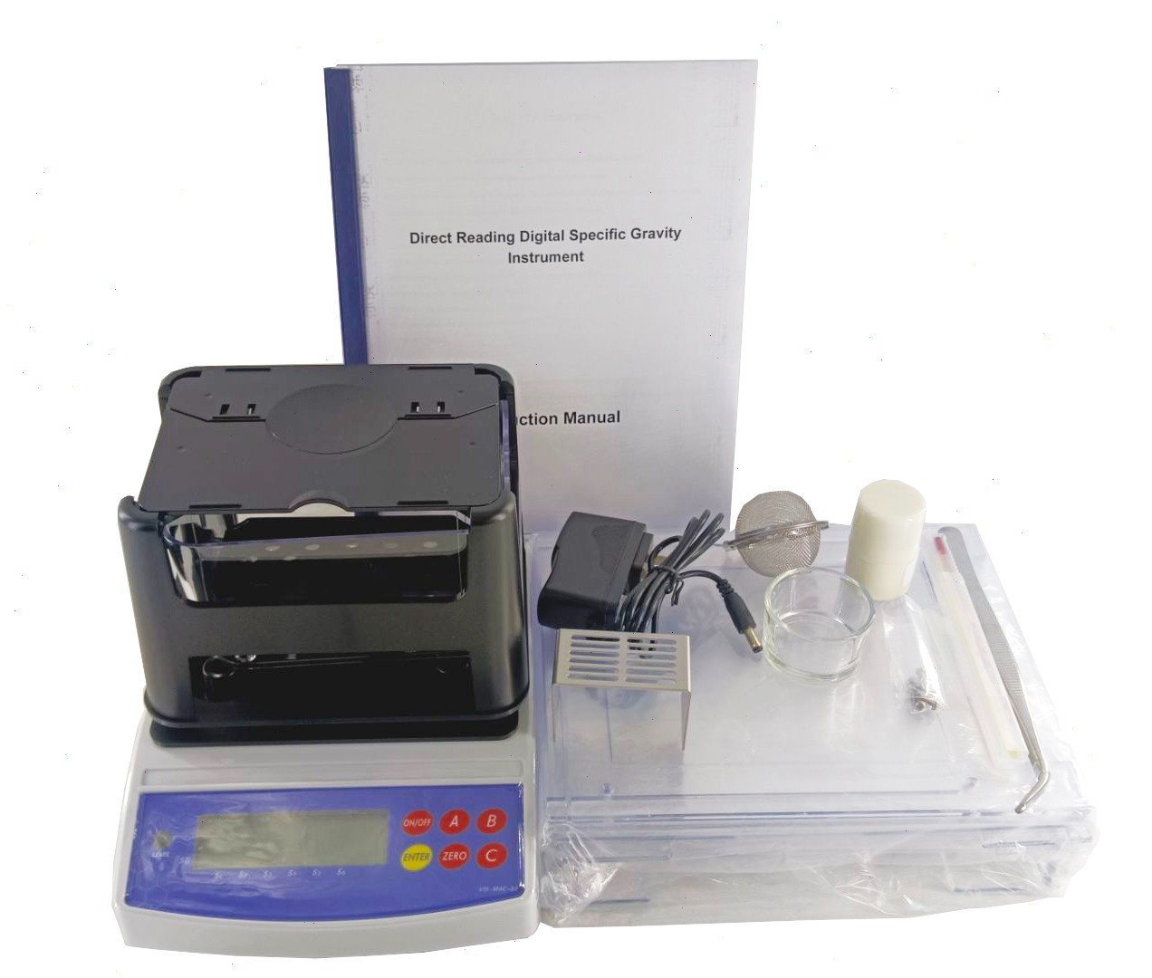 Solid Density Meter with Weight Maximum 600g Minimum 0.005g