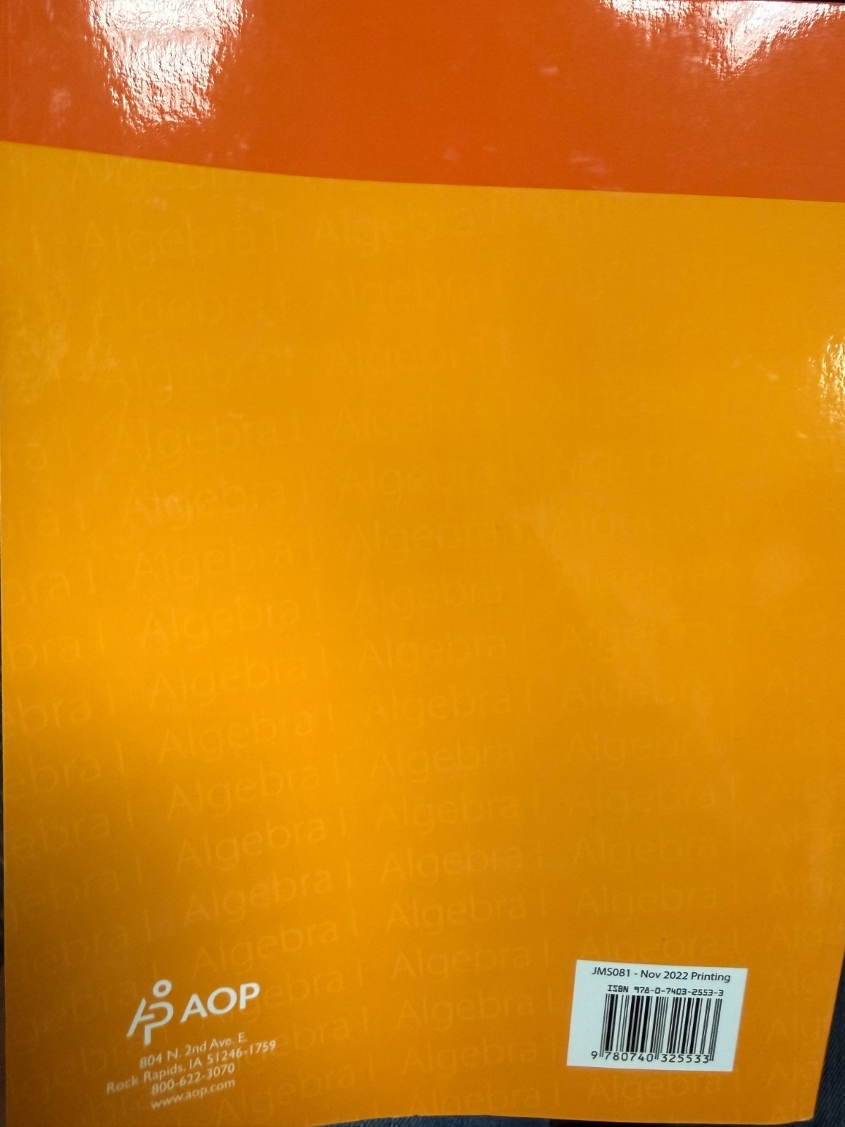 Horizons Algebra 1 student book