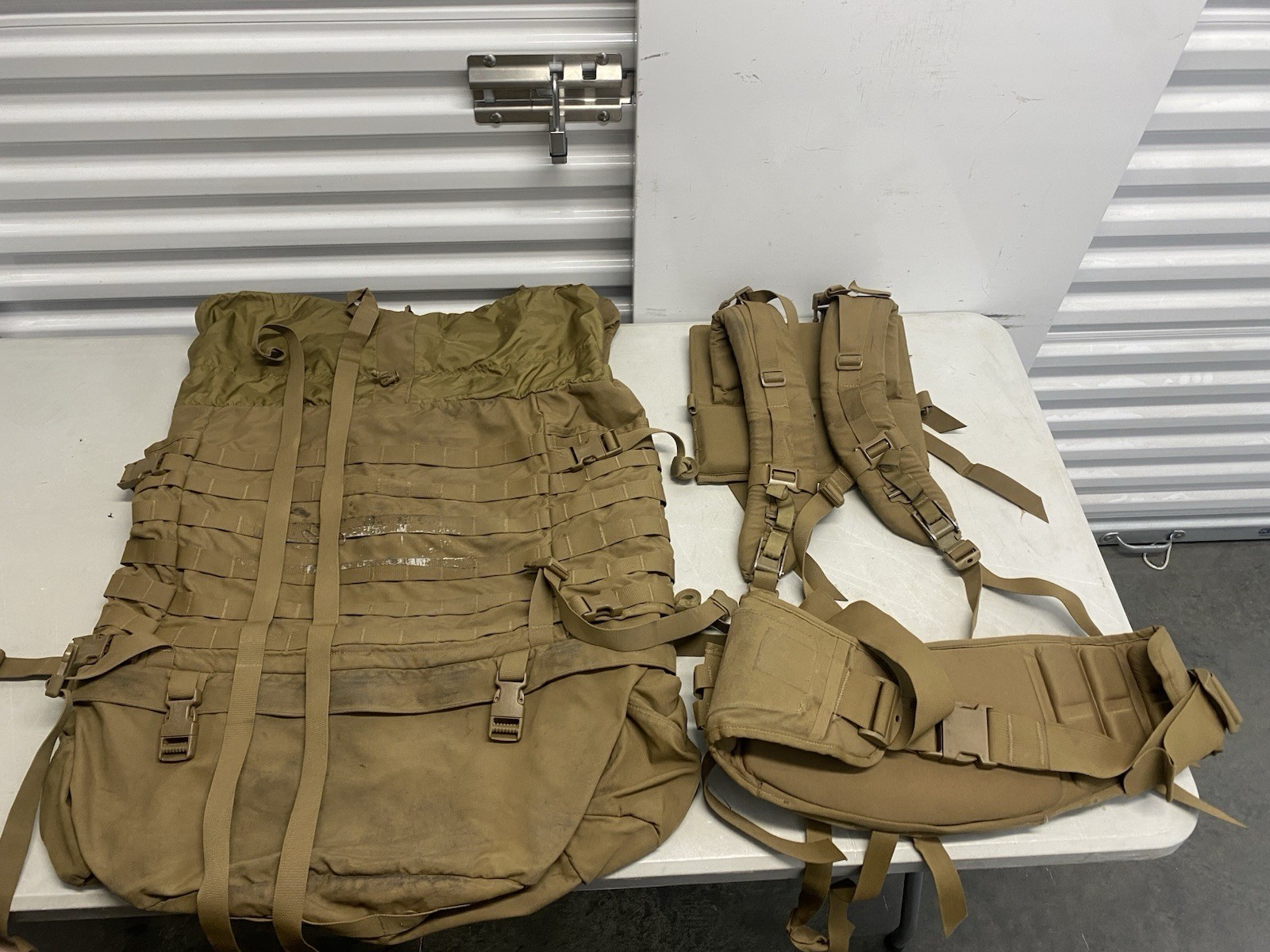 USMC FILBE Rucksack Set Complete Without Frame #1