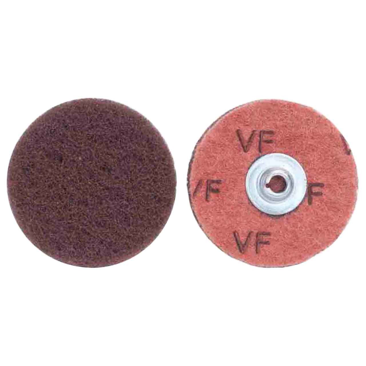 Norton 8834166405 2" Merit AO Type II Non-Woven QC Buffing Discs Very Fine 50 pk