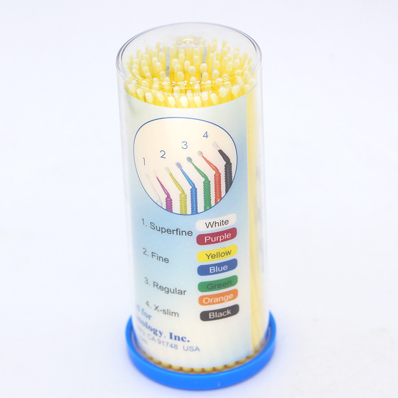 4 Boxes Dental Disposable Micro Applicator TPC Brush 4 Sizes 100pcs/box