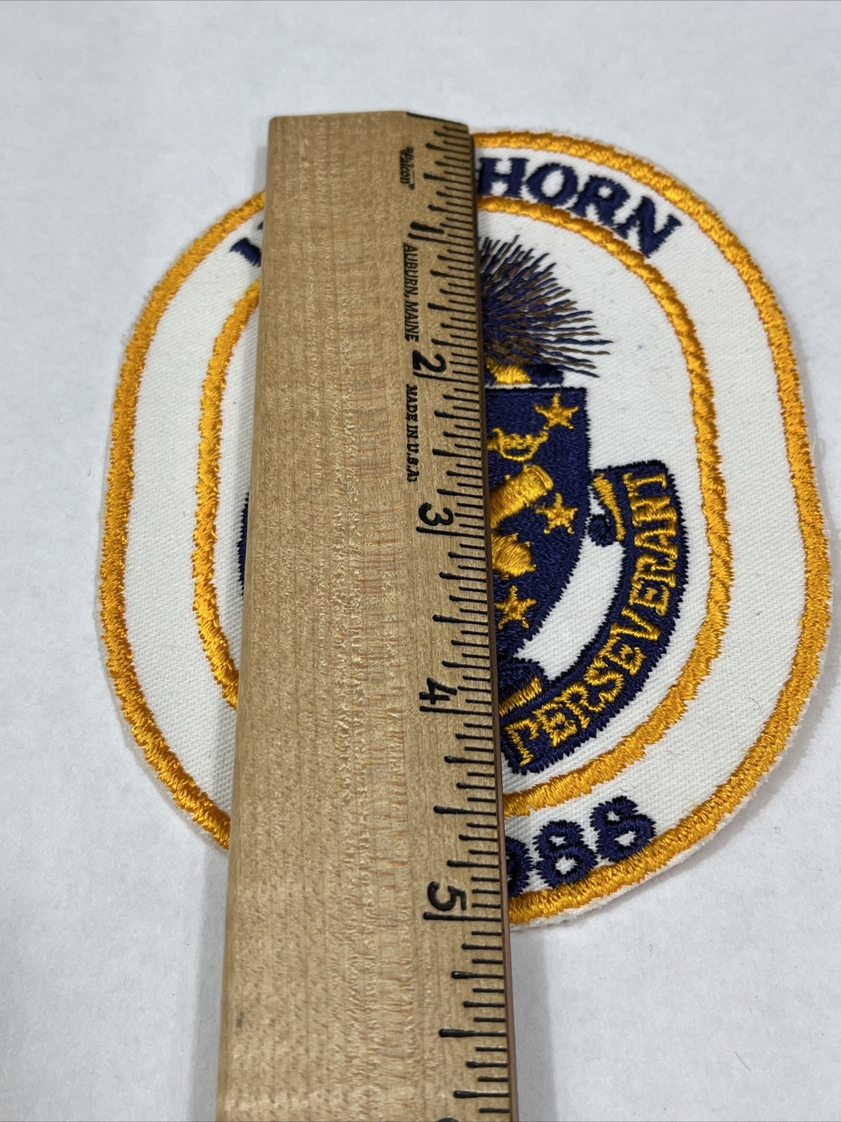 DD-988 USS THORN US Navy Destroyer Ship Vintage Crew Patch