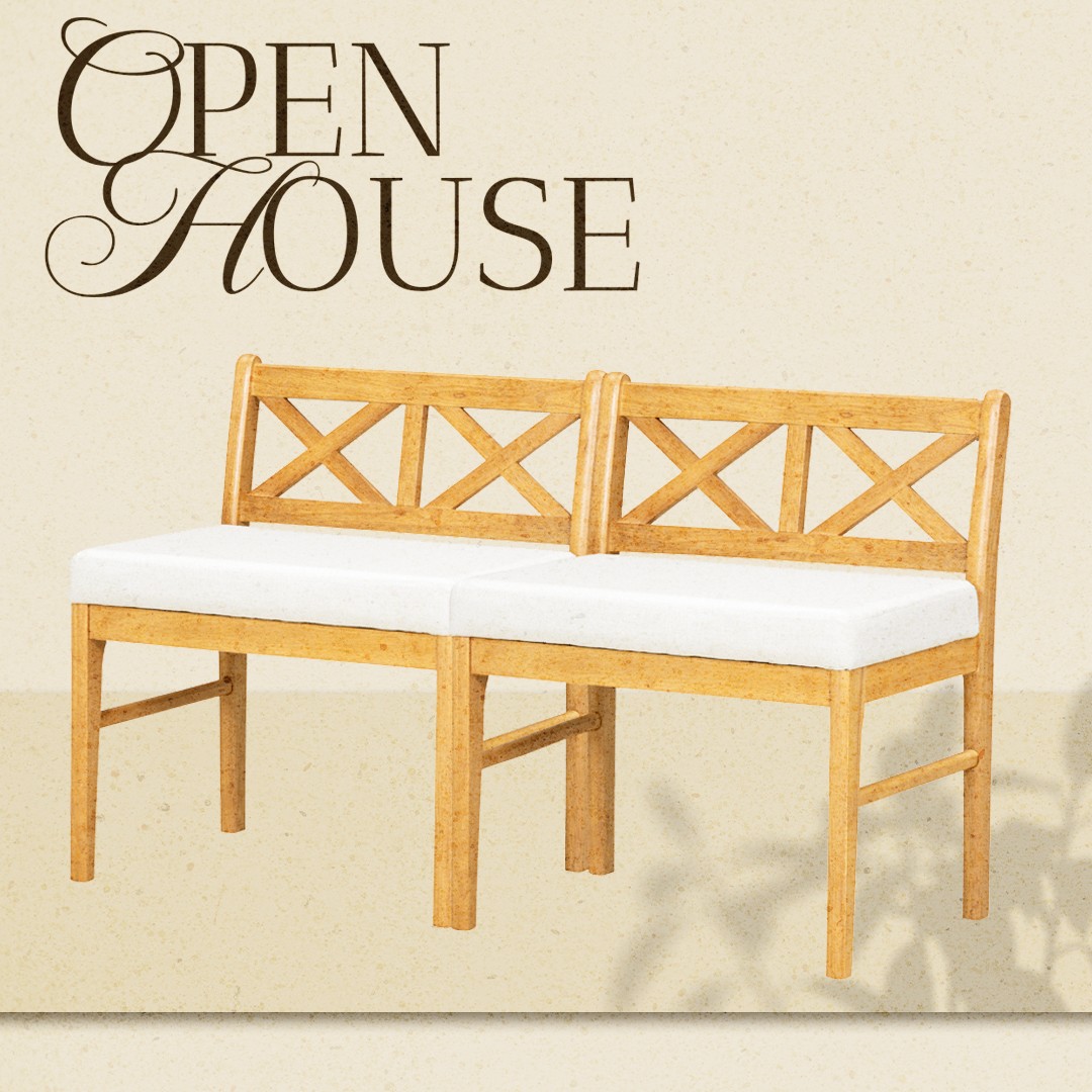 Farmhouse Modern Dining Chairs Set of 2