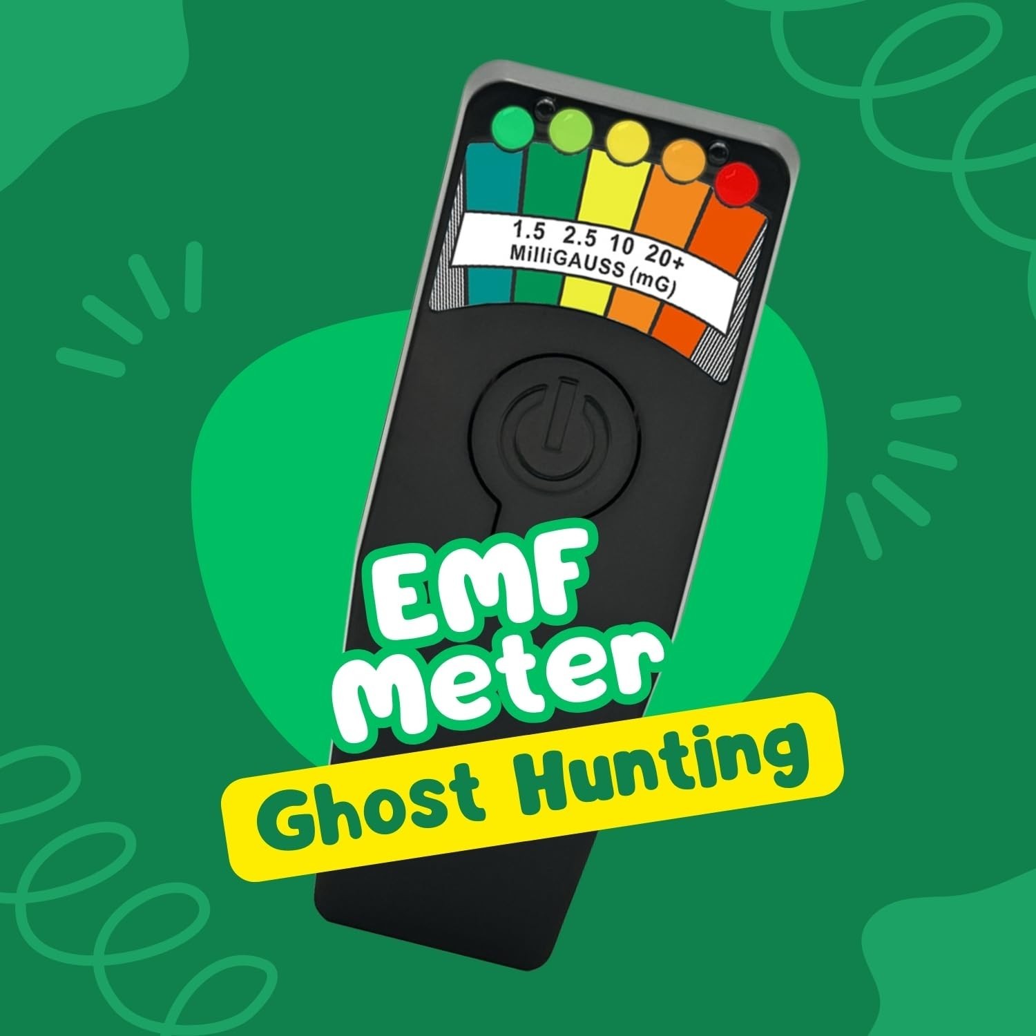 Portable EMF Detector for Ghost Hunting & Safety