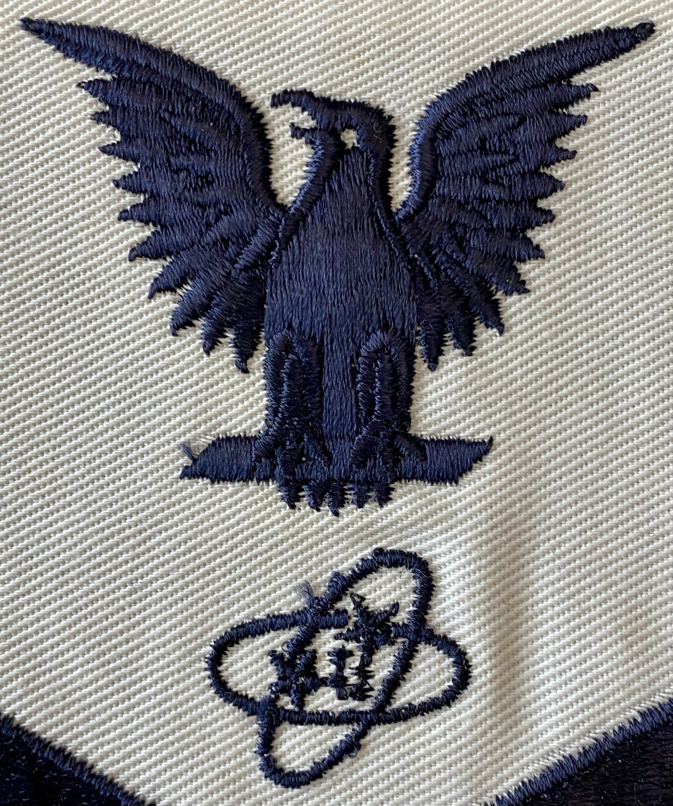 Original US Navy Rate Electronics Technician 1st Class PO rank Patch USN ET1