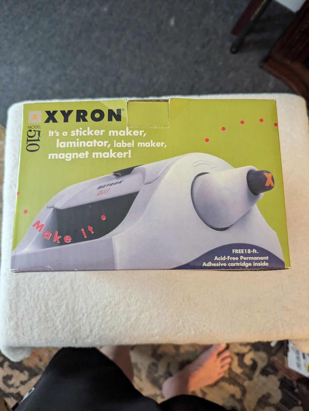 Xyron 510 Creative Station Sticker Maker Laminator Magnet Maker