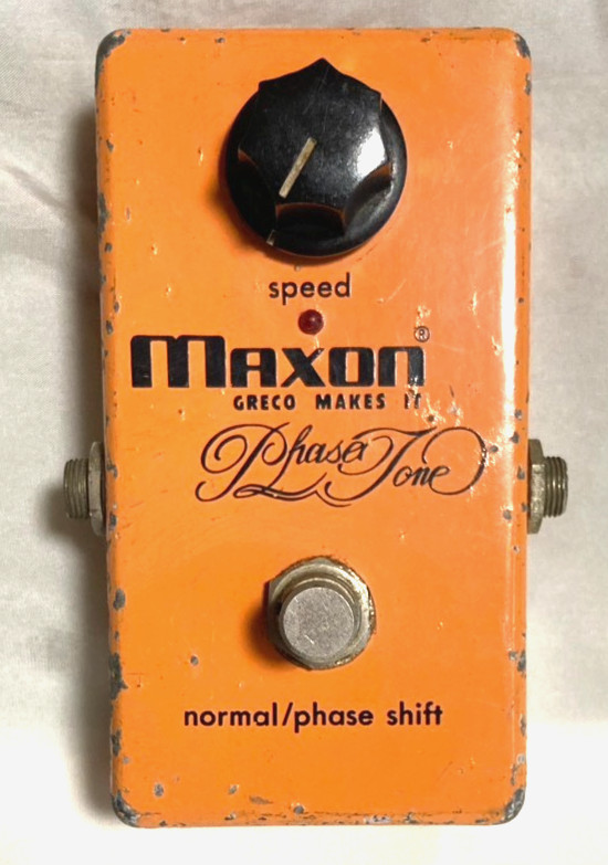 Maxon PT-999 Phase Tone Guitar Effect Pedal Vintage 70s From Japan Free Shipping