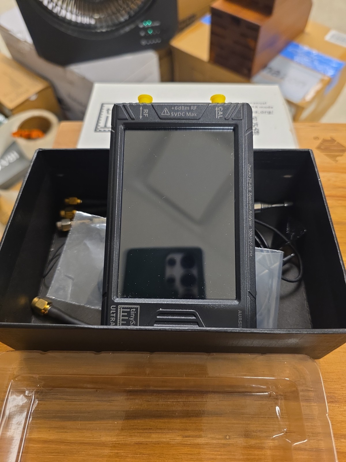 Original TinySA Ultra w/ Box Tiny Spectrum Analyzer