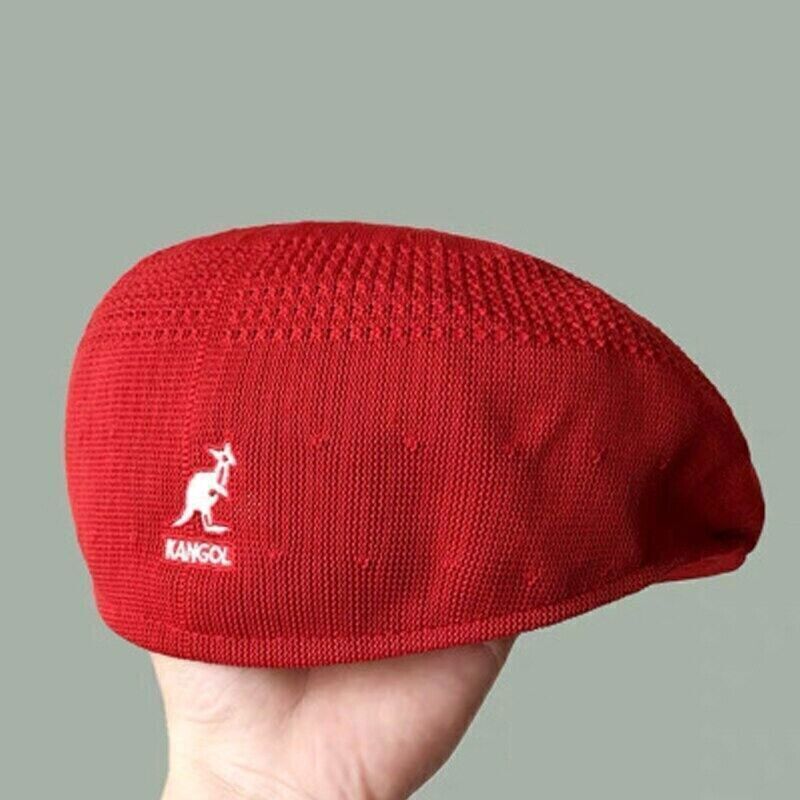 Kangol Wool 504 Flat Cap Men Women Casual Woolen Beret Hat Winter Newsboy Caps