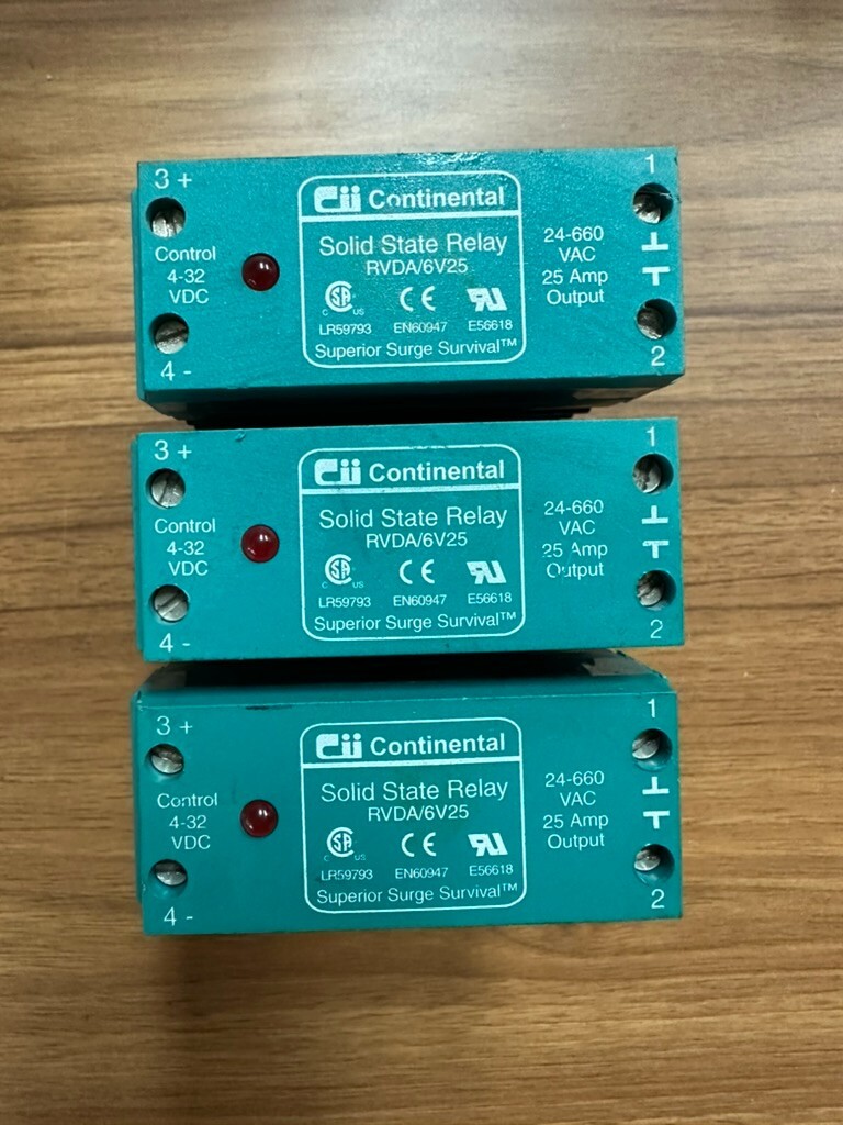 1PCS RVDA/6V25 CONTINENTAL  RELAY