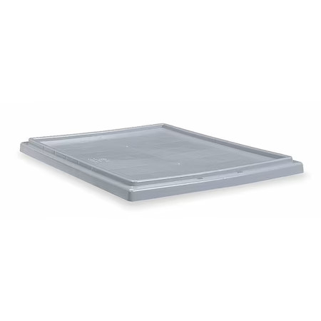 Akro-Mils 35241Grey Plastic Lid, 15 1/2 In W, Gray