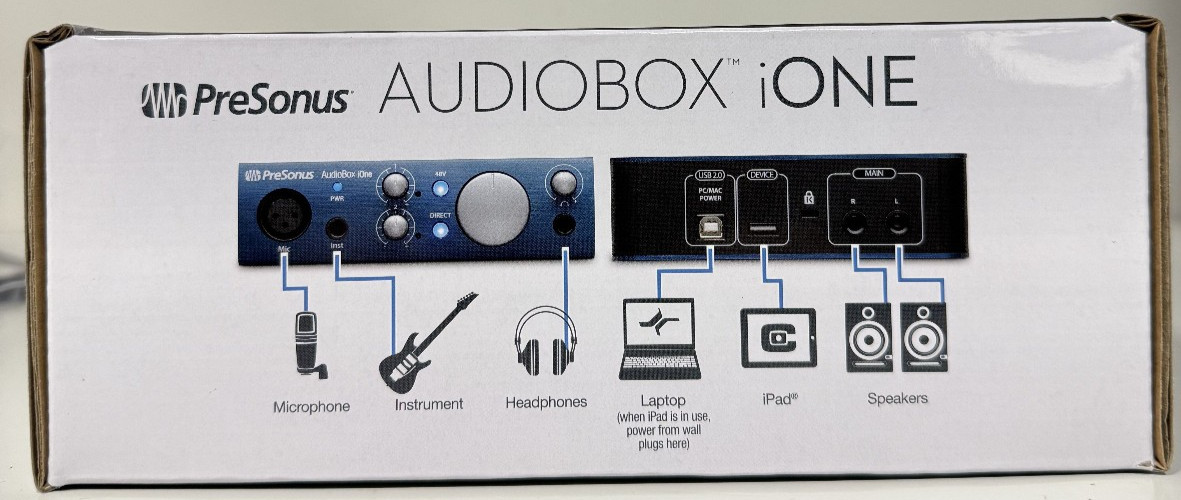 New PreSonus AUDIOBOX iONE