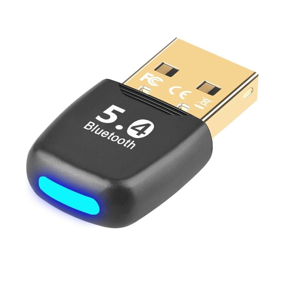 NEW Bluetooth USB 5.4 Dongle Adapter for PC Speaker Wireless Mouse Keyboard