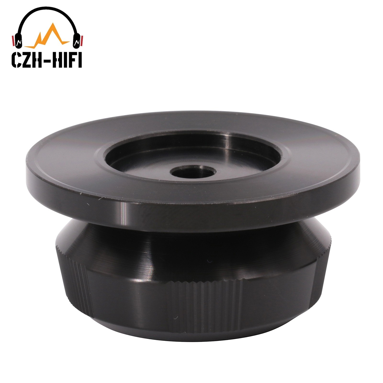 1PC 48x23mm Solid Aluminum Potentiometer Knob for Amplifier DAC CD Volume DIY