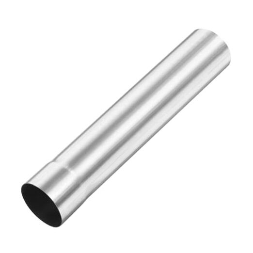 Straight Exhaust Pipe 2.25" OD, Stainless Steel 20" Long Mandrel Exhaust Tube