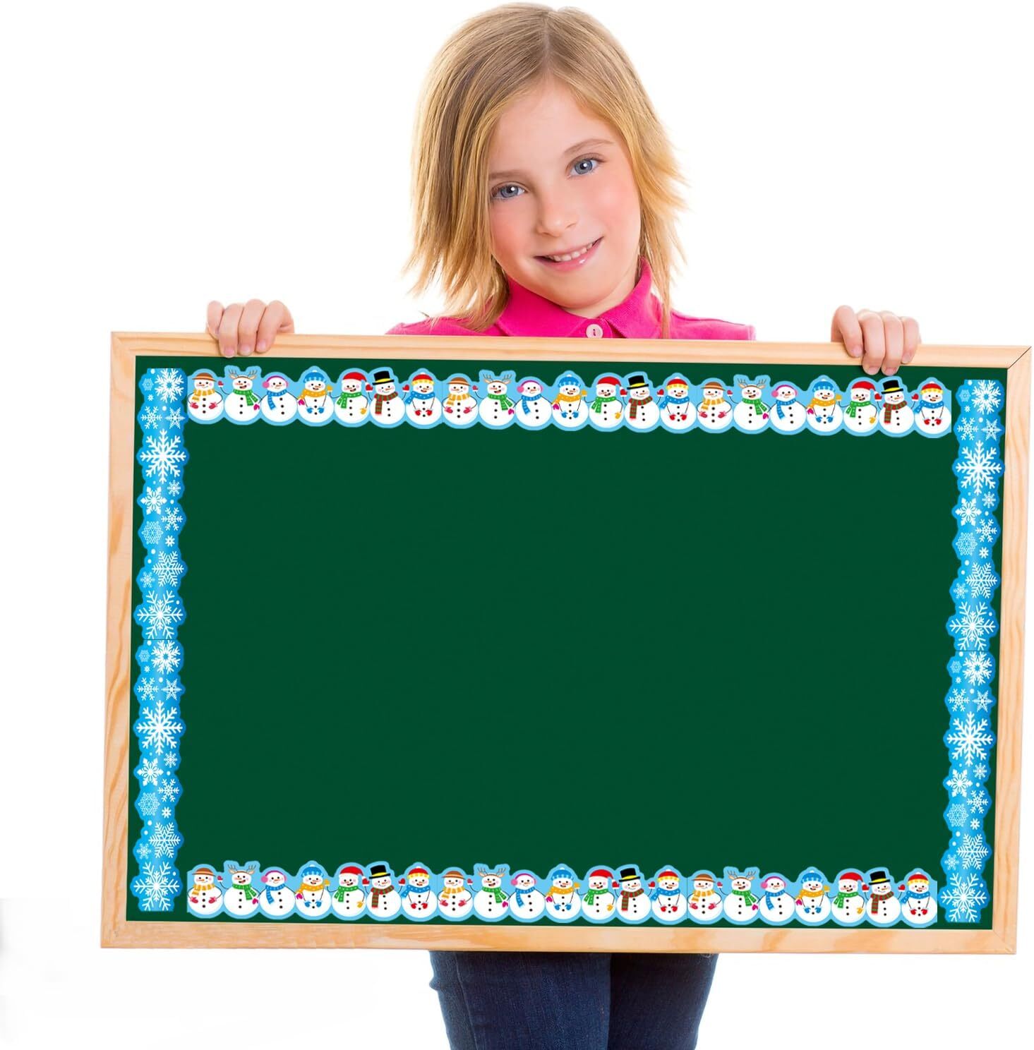 Winter Bulletin Board 78.7FT Cutout Classroom Decor Snowflake Bulletin...