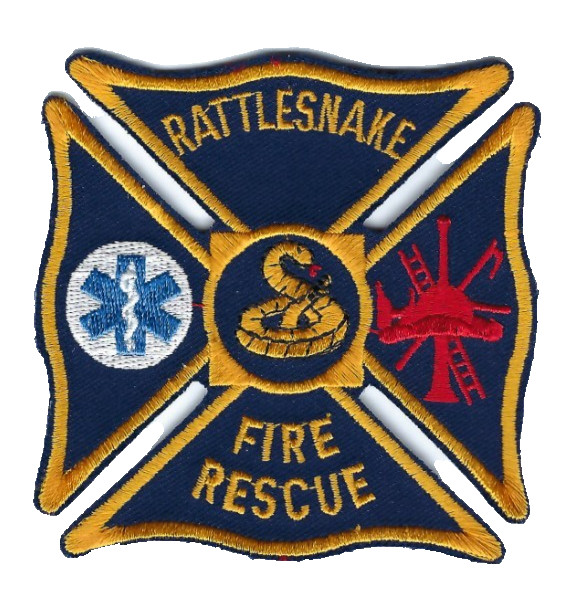 Rattlesnake (Elbert County) CO Colorado Fire Rescue Dept. patch - NEW!