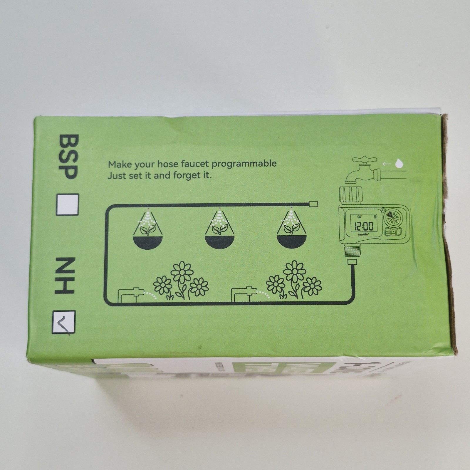 Rainpoint 1-Zone Water Timer ITV105 Water/Rustproof Rain Delay Watering -NEW